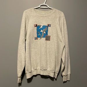 Vintage Nova Scotia wildlife crewneck
